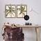 Stupell Industries Majestic Towering Palms 2 pc Framed Floater Canvas Wall Art Set Design by Ethan Harper